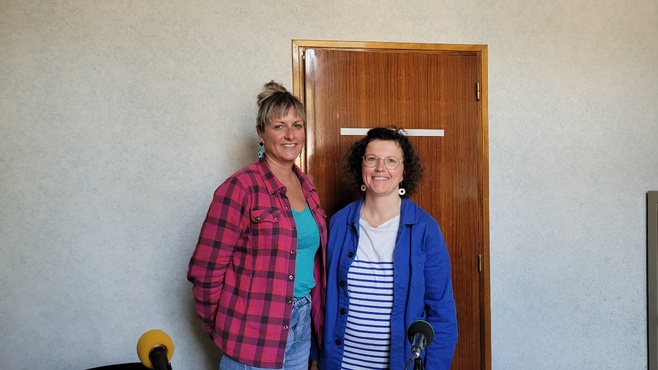 A gauche, Caroline Martrz ; à droite, Camille Danel A gauche, Caroline Martrz ; à droite, Camille Danel