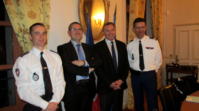 A Digne, le Préfet Guérin dresse le bilan de la sécurité publique. A Digne, le Préfet Guérin dresse le bilan de la sécurité publique.