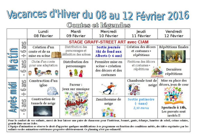 Ca va bouger au Centre de loisirs Zanzibar à Briançon!! Ca va bouger au Centre de loisirs Zanzibar à Briançon!!