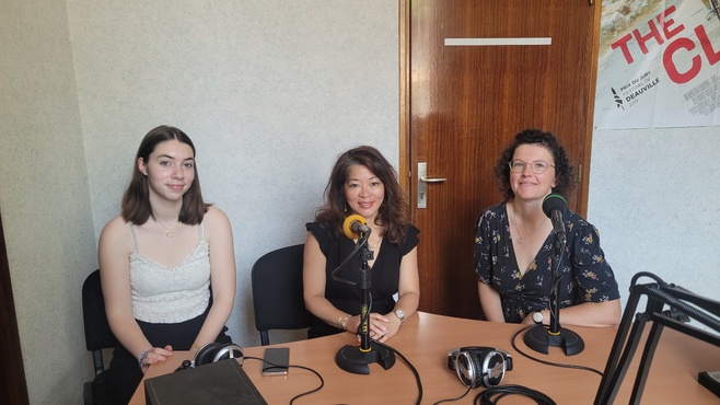 De gauche à droite : Jade, Noémie Brochier, Camille Danel. De gauche à droite : Jade, Noémie Brochier, Camille Danel.