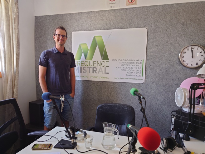 Géraud Lavandier, responsable de l'unité territoriale de Digne à l'ONF Géraud Lavandier, responsable de l'unité territoriale de Digne à l'ONF