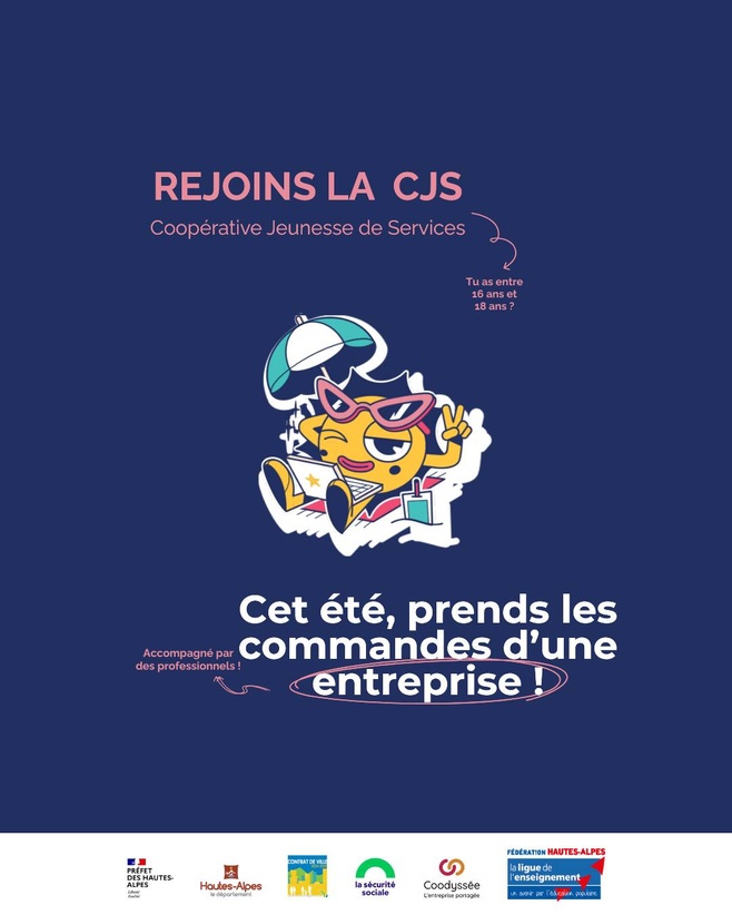 Illustration de communication disponible sur la page Facebook du CJS Gap Illustration de communication disponible sur la page Facebook du CJS Gap