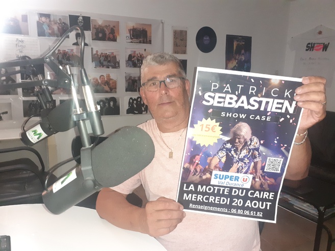Événement à la Motte-du-Caire: Patrick Sébastien sur scène Événement à la Motte-du-Caire: Patrick Sébastien sur scène
