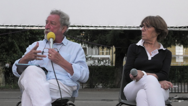 Robert Guédiguian et Marie-Paule Forcioli-Didier Robert Guédiguian et Marie-Paule Forcioli-Didier