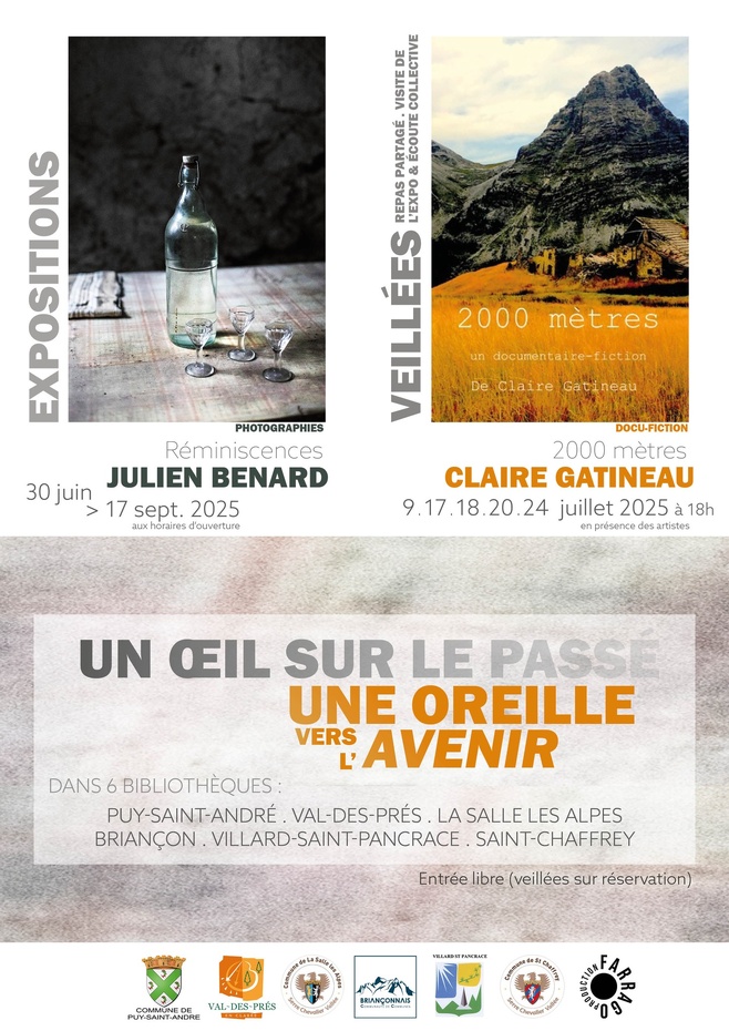 Un œil sur le passé, une oreille vers l'avenir, un projet artistique à découvrir dans vos bibliothèques Un œil sur le passé, une oreille vers l'avenir, un projet artistique à découvrir dans vos bibliothèques