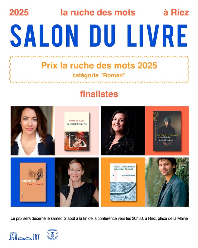 13e édition de La Ruche des mots, à Riez du 1er au 03 août 13e édition de La Ruche des mots, à Riez du 1er au 03 août