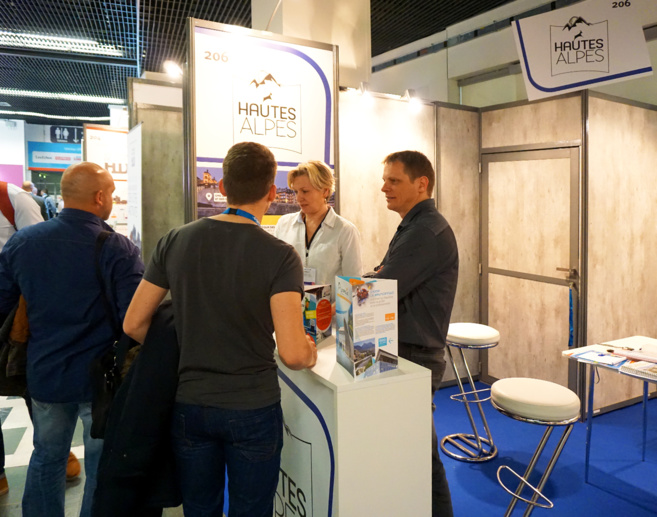 Le stand des Hautes Alpes - Altipolis - Laurent Meyer Le stand des Hautes Alpes - Altipolis - Laurent Meyer