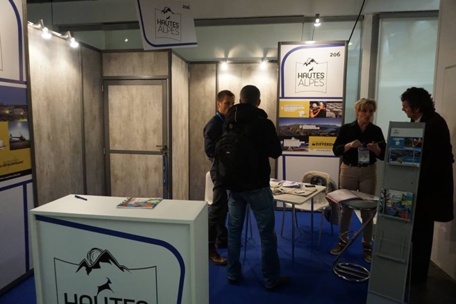 Le stand des Hautes Alpes : Salon des entrepreneurs Paris Le stand des Hautes Alpes : Salon des entrepreneurs Paris