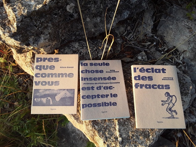 Les Editions QUIERO à la librairie La Carline de Forcalquier Les Editions QUIERO à la librairie La Carline de Forcalquier