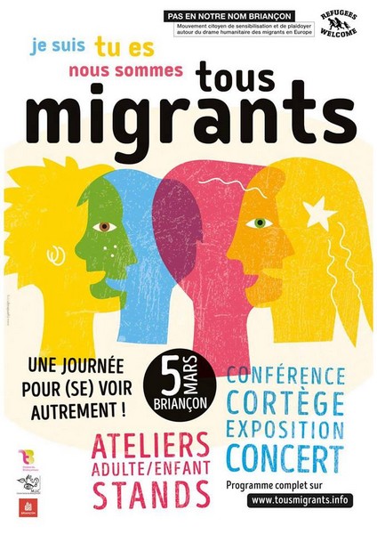 Je suis Tu es Nous sommes Tous migrants Je suis Tu es Nous sommes Tous migrants