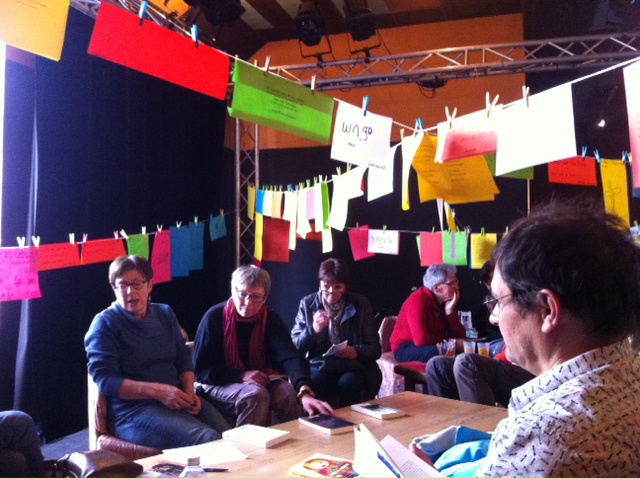 café littéraire avec Jocelyne du Théâtre du Brianconnais café littéraire avec Jocelyne du Théâtre du Brianconnais