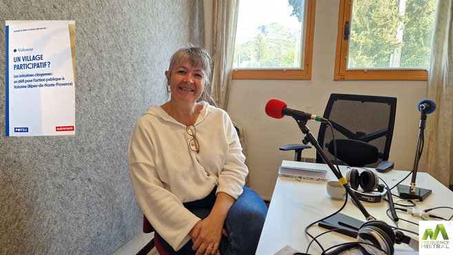 Sandrine Cosserat présente le livre : Volonne, un village participatif ? Sandrine Cosserat présente le livre : Volonne, un village participatif ?