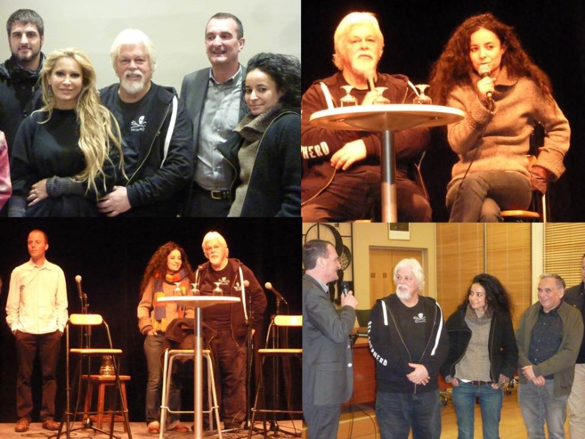 A Draguignan, une déferlante de 1100 participants venus écouter Paul Watson co-fondateur emblématique de Greenpeace et Président de Sea Shepherd A Draguignan, une déferlante de 1100 participants venus écouter Paul Watson co-fondateur emblématique de Greenpeace et Président de Sea Shepherd