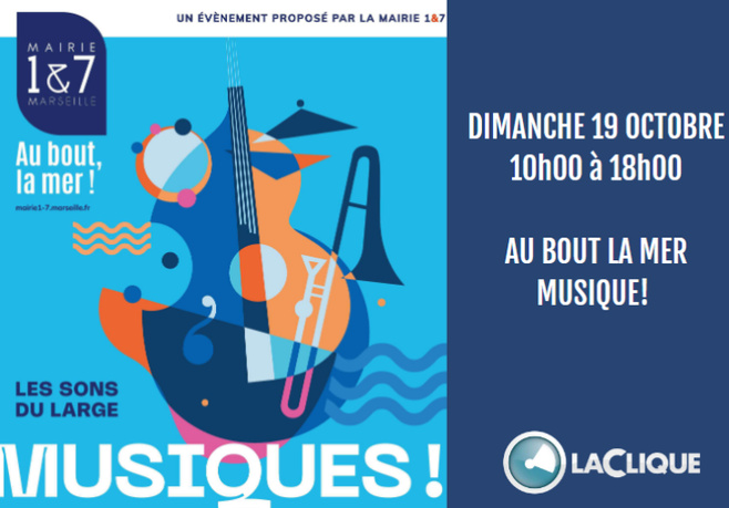 Déambulation musicale gratuite avec "Au bout, la mer" !