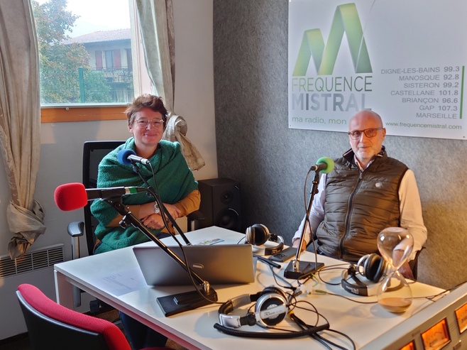 Véronique Chalando et Olivier Valensi