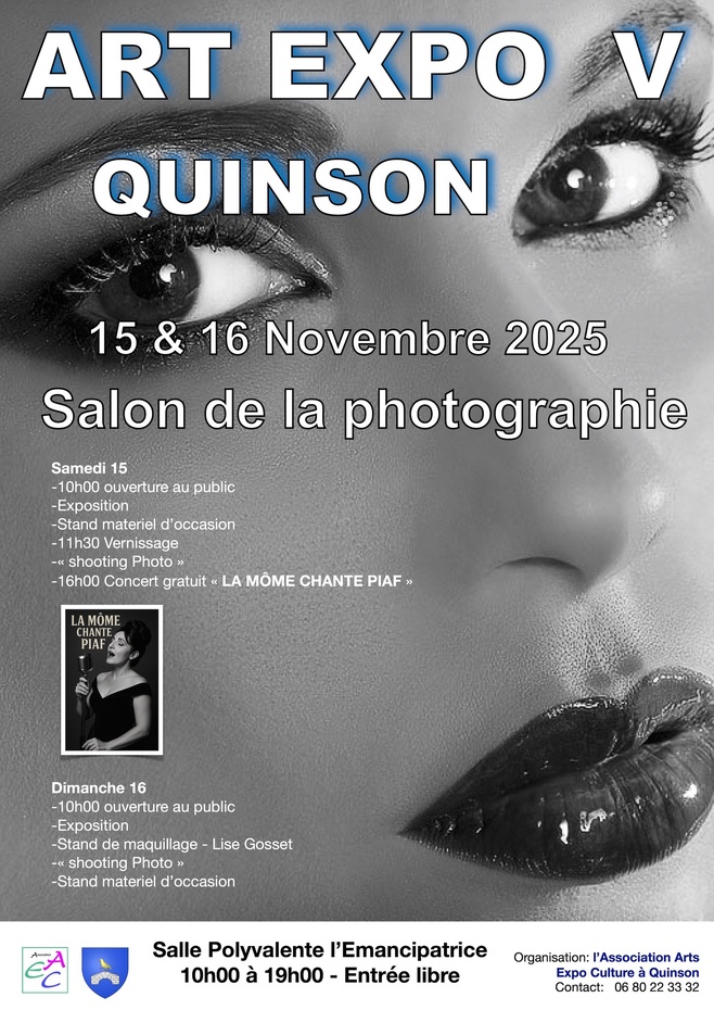 Quinson, Arts Expo Culture programmation automnale 