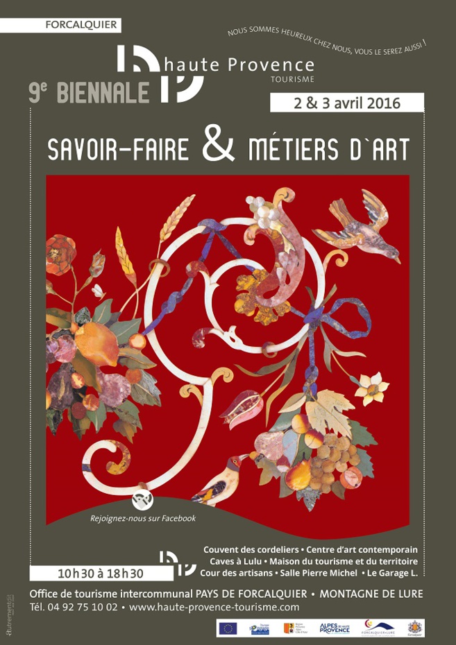 Forcalquier célèbre les savoirs faire et les métiers d’art ! Forcalquier célèbre les savoirs faire et les métiers d’art !