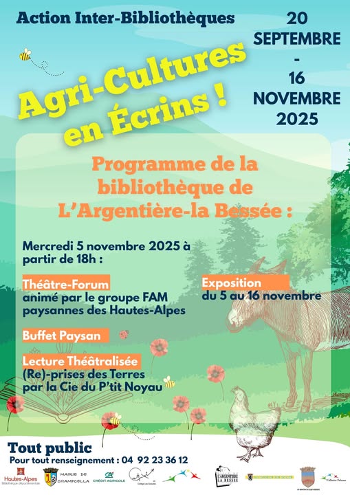 "Agri-Cultures en Écrins" : une soirée sur les femmes et l'agriculture