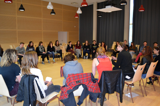 Le festival d’Avignon s’invite au lycée Pierre Gilles de Gennes Le festival d’Avignon s’invite au lycée Pierre Gilles de Gennes