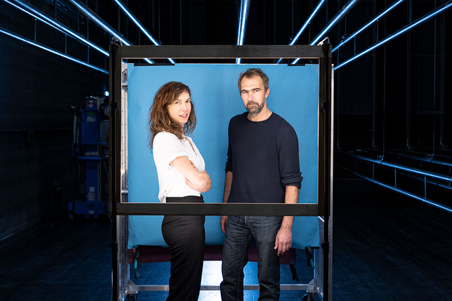 Camille Trouvé et Brice Berthoud - photographie Arnaud Bertereau Camille Trouvé et Brice Berthoud - photographie Arnaud Bertereau