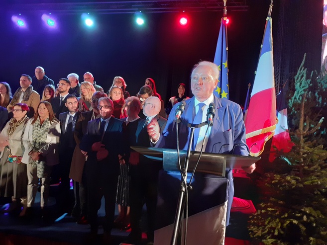 "Le coeur d’un maire pour sa ville", dernière cérémonie de voeux pour Daniel Spagnou maire de Sisteron "Le coeur d’un maire pour sa ville", dernière cérémonie de voeux pour Daniel Spagnou maire de Sisteron