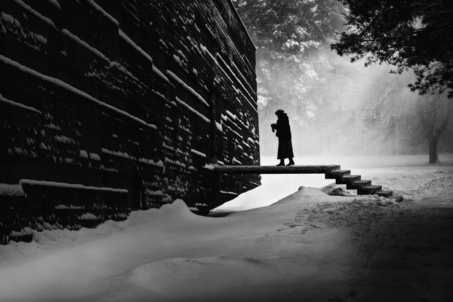 Memorial de la déportation en Lettonie - photographie d'Olivier Chomis