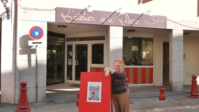 Un atelier-galerie d’art victime du stationnement difficile à Digne. Un atelier-galerie d’art victime du stationnement difficile à Digne.