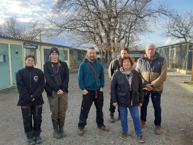 Visite au Refuge Canin de Sisteron