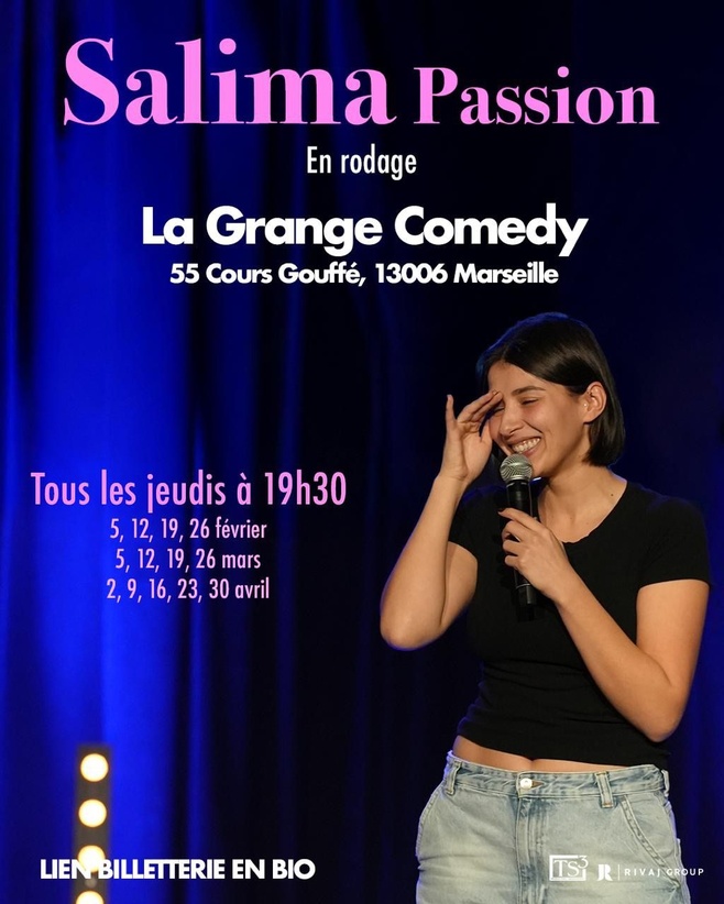Salima Passion, l'humouriste Marseillaise à decouvrir d'urgence !