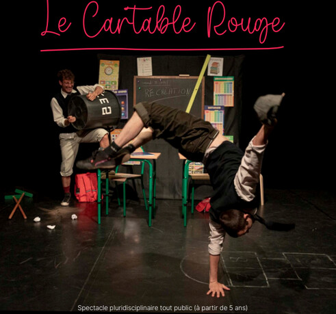 La compagnie Dune  présente "le cartable rouge" au Divadlo ! 