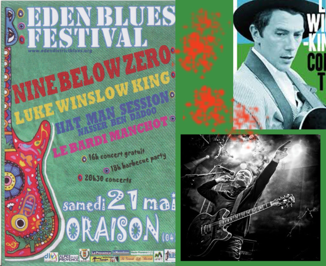 Eden Blues Festival c'est samedi ! Eden Blues Festival c'est samedi !