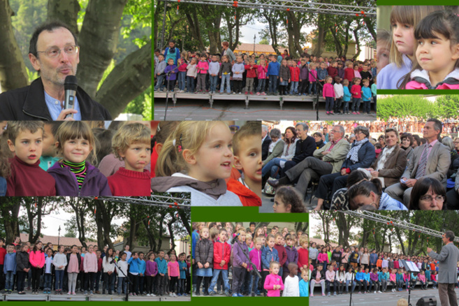 Digne a accueilli une imposante chorale juvénile en lengo nostro Digne a accueilli une imposante chorale juvénile en lengo nostro