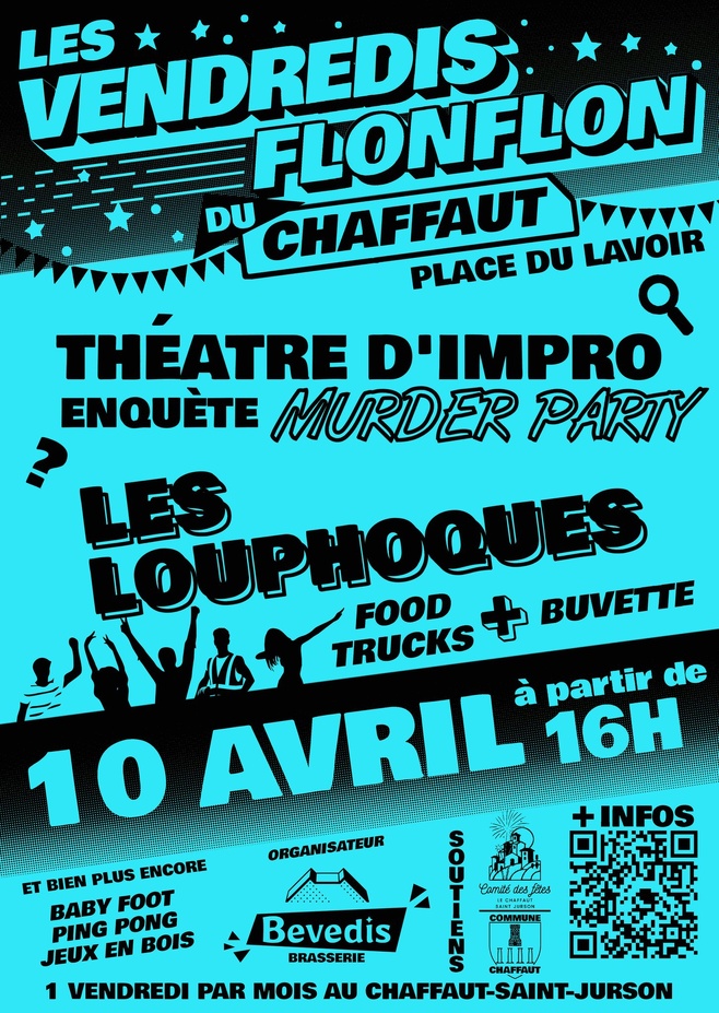 Les Vendredis Flonflons du Chaffaut Saint Jurson : le programme des animations à venir. Les Vendredis Flonflons du Chaffaut Saint Jurson : le programme des animations à venir.