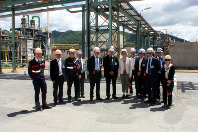 VISITE PRÉFECTORALE SUR LE POLE CHIMIQUE DE SAINT-AUBAN VISITE PRÉFECTORALE SUR LE POLE CHIMIQUE DE SAINT-AUBAN
