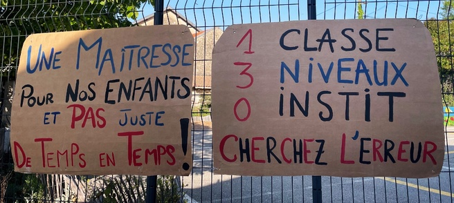 Reillanne : Les parents d'élèves se mobilisent ! Reillanne : Les parents d'élèves se mobilisent !