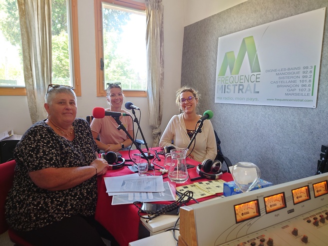 Valérie Maurel, Sylviana Passet et Virginie Pagani