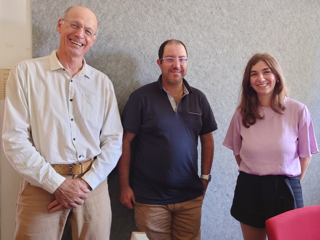Pierre Gottardi, Vincent Duru et Elsa Hamann