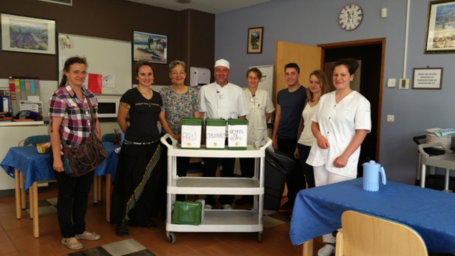 La maison de retraite Notre Dame du Bourg s’occupe de ses déchets La maison de retraite Notre Dame du Bourg s’occupe de ses déchets