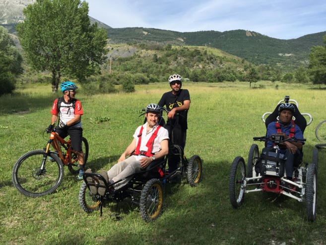 Etre handicapé(e) et se balader dans le Moyen-Verdon en VTT, utopie ou réalité ? Etre handicapé(e) et se balader dans le Moyen-Verdon en VTT, utopie ou réalité ?