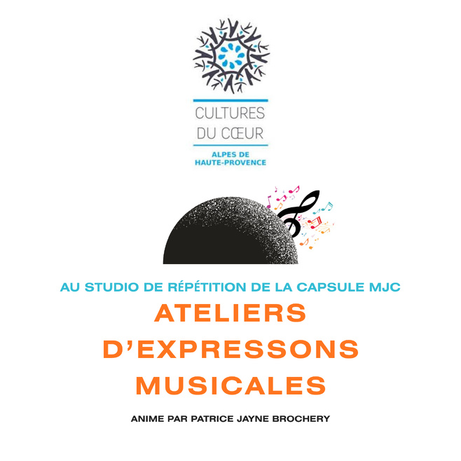 Culture du Cœur & Ateliers d'expression musicales à La Capsule - MJC Culture du Cœur & Ateliers d'expression musicales à La Capsule - MJC