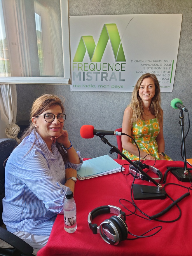 Ines Skandrani et Marie Maillard Ines Skandrani et Marie Maillard