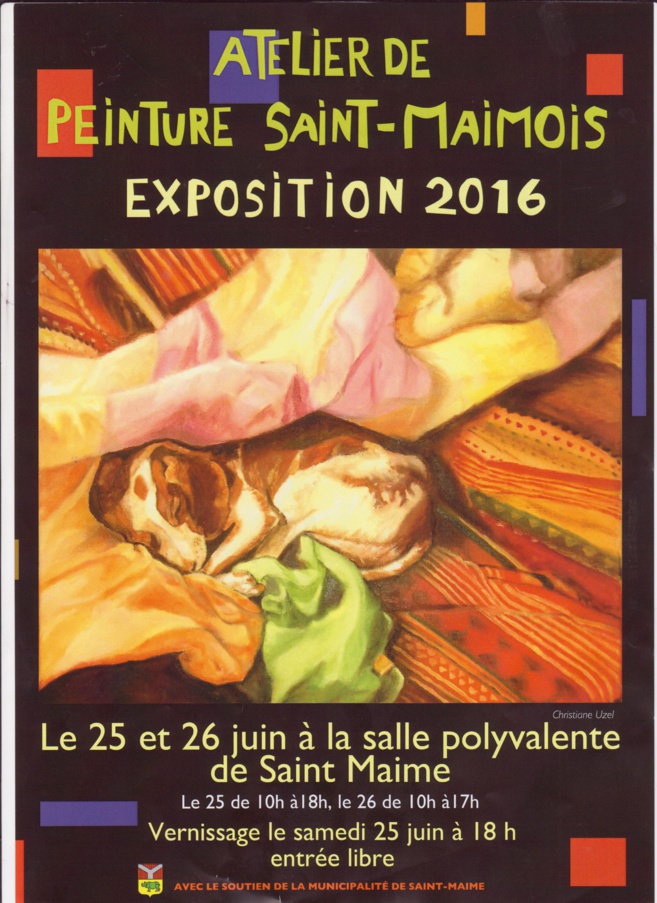 Ateliers de peinture et arts plastiques regroupent des habitants de Saint Maime Ateliers de peinture et arts plastiques regroupent des habitants de Saint Maime