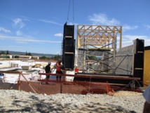 Visite de chantier sur l’Eco-Campus de Sainte-Tulle Visite de chantier sur l’Eco-Campus de Sainte-Tulle