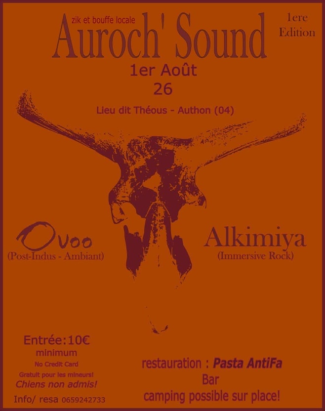 A vos agendas ! 1ere édition de la soirée "Auroch' Sound" à Authon ! A vos agendas ! 1ere édition de la soirée "Auroch' Sound" à Authon !