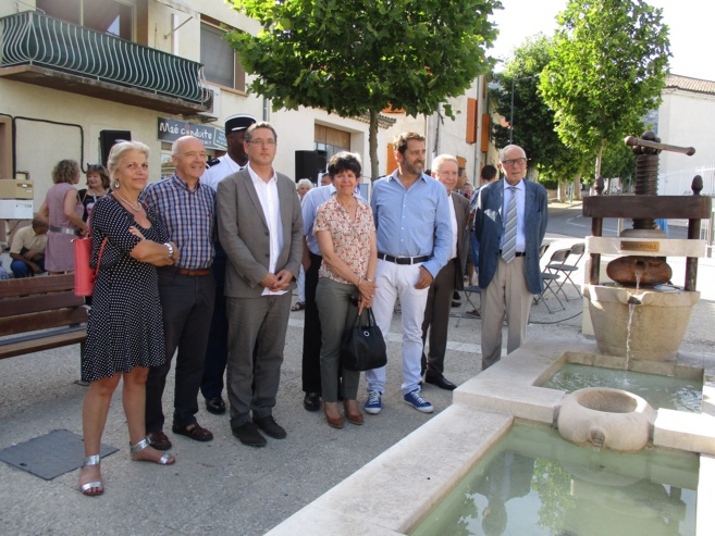 L’aménagement de la traversée de Volx a été fêté L’aménagement de la traversée de Volx a été fêté