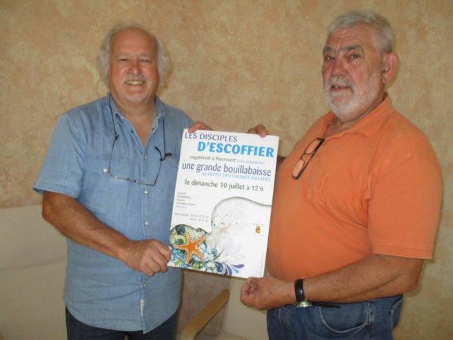 La bouillabaisse des disciples d’Escoffier pour des enfants malades. La bouillabaisse des disciples d’Escoffier pour des enfants malades.