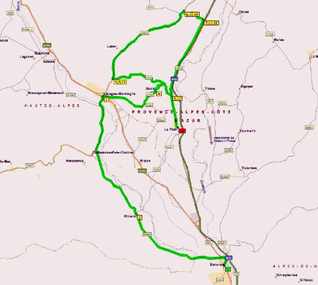 Le parcours du Grand Prix Le parcours du Grand Prix