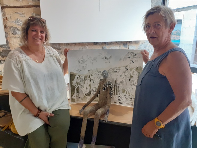 l’art prend son envol à Sisteron pour l’expo: « Avec ou sans ailes»