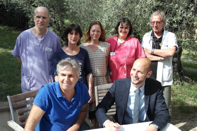 L’EHPAD de Malijai lié par convention avec l’hôpital de Digne. L’EHPAD de Malijai lié par convention avec l’hôpital de Digne.