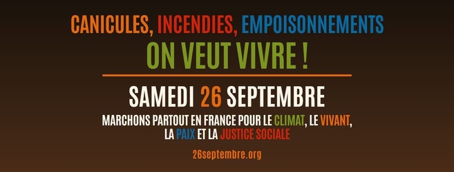 Manifestation festive et citoyenne pour le Climat à Digne les Bains Samedi 26 septembre 2026